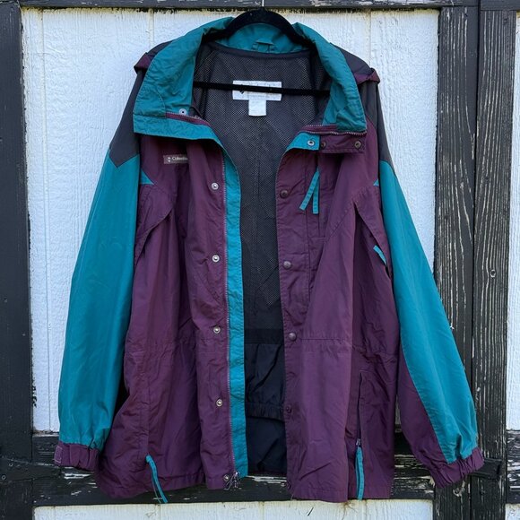 Vintage Columbia Windbreaker Jacket - Picture 1 of 16